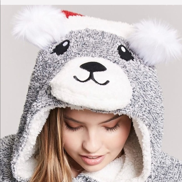 Plush Santa bear Onesie - Picture 4 of 5